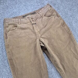 Marithe Francois Girbaud Pants Mens 38 Tan Brown Cotton Vintage 90s Made in USA